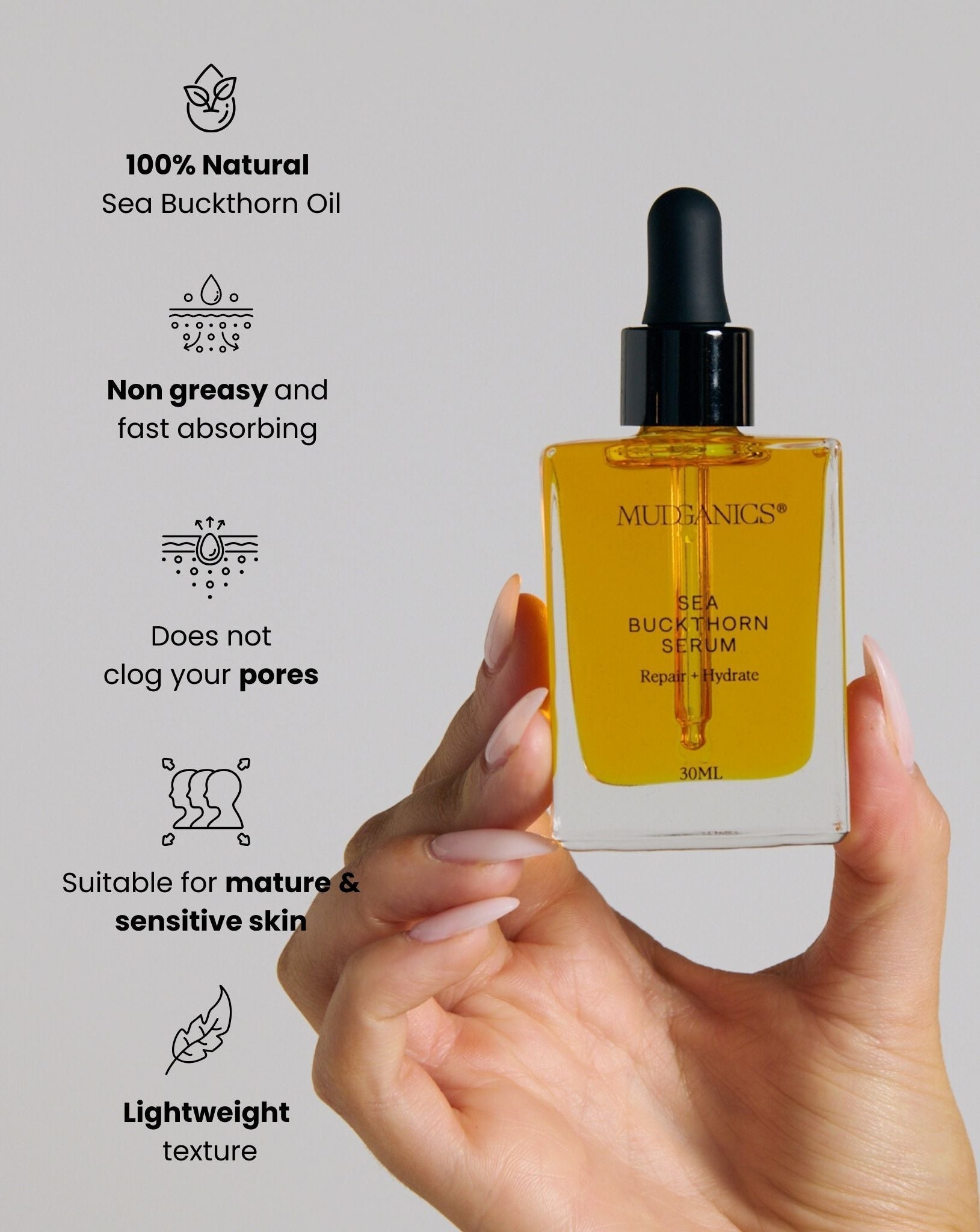 SEA BUCKTHORN SERUM, 30ml