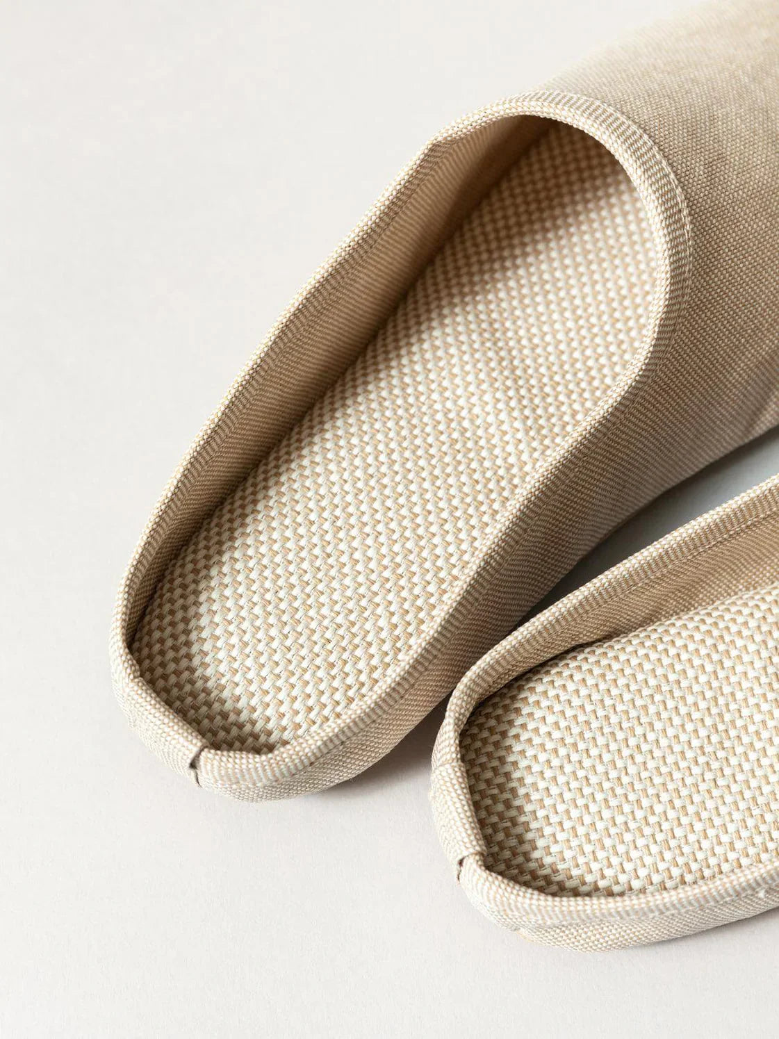 SASAWASHI ROOM SHOES, BEIGE