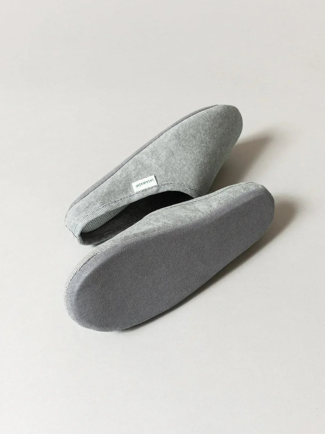 SASAWASHI ROOM SHOES, GREY