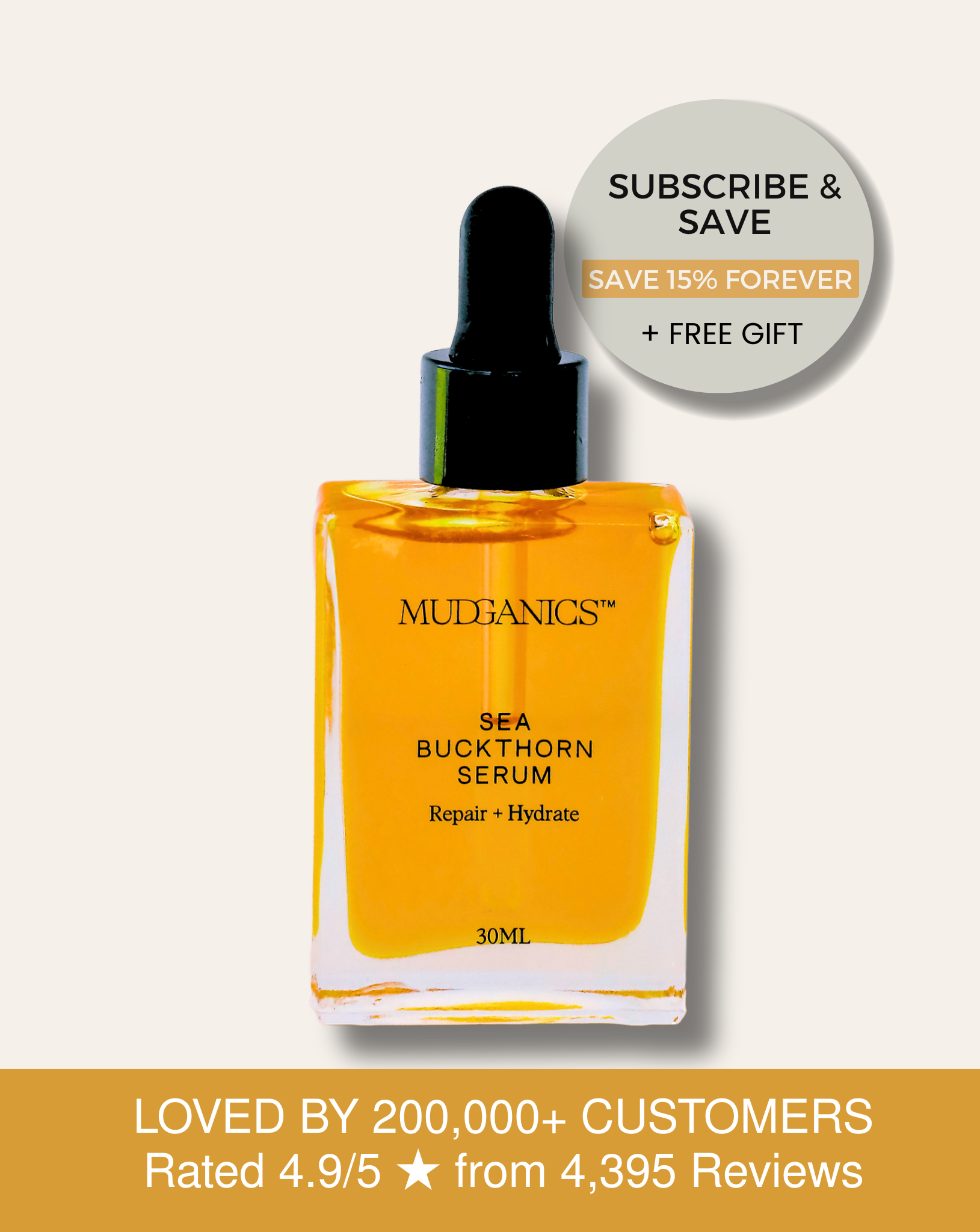 SEA BUCKTHORN SERUM, 30ml