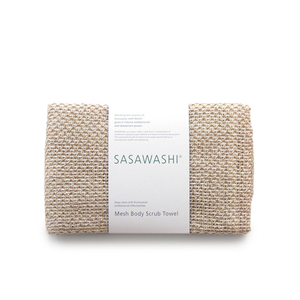 SASAWASHI MESH BODY SCRUB TOWEL