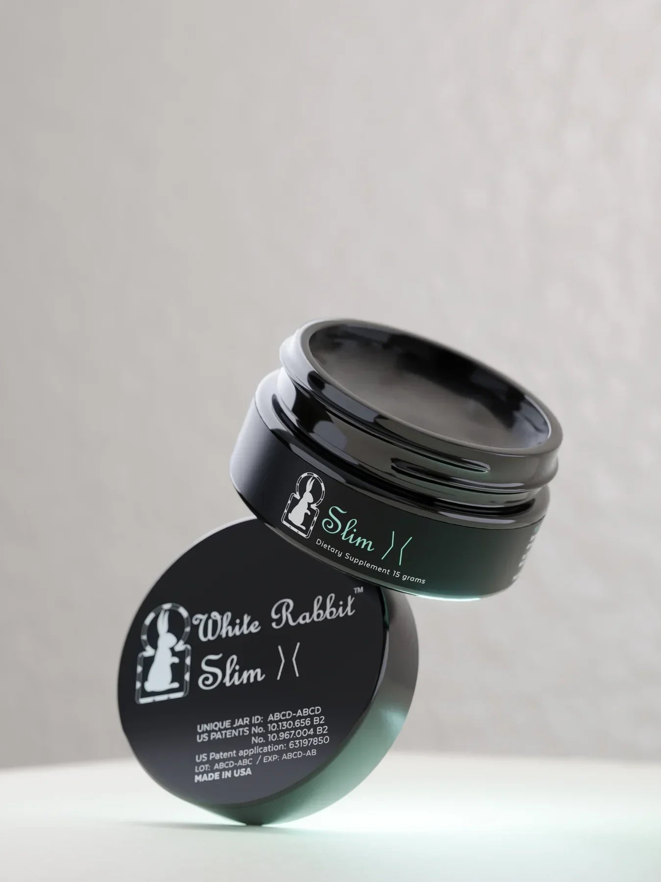 PURBLACK WHITE RABBIT SLIM, 15g (includes Purscale)