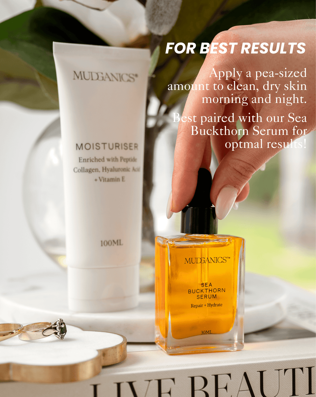 Peptide Collagen Moisturiser With Hyaluronic Acid